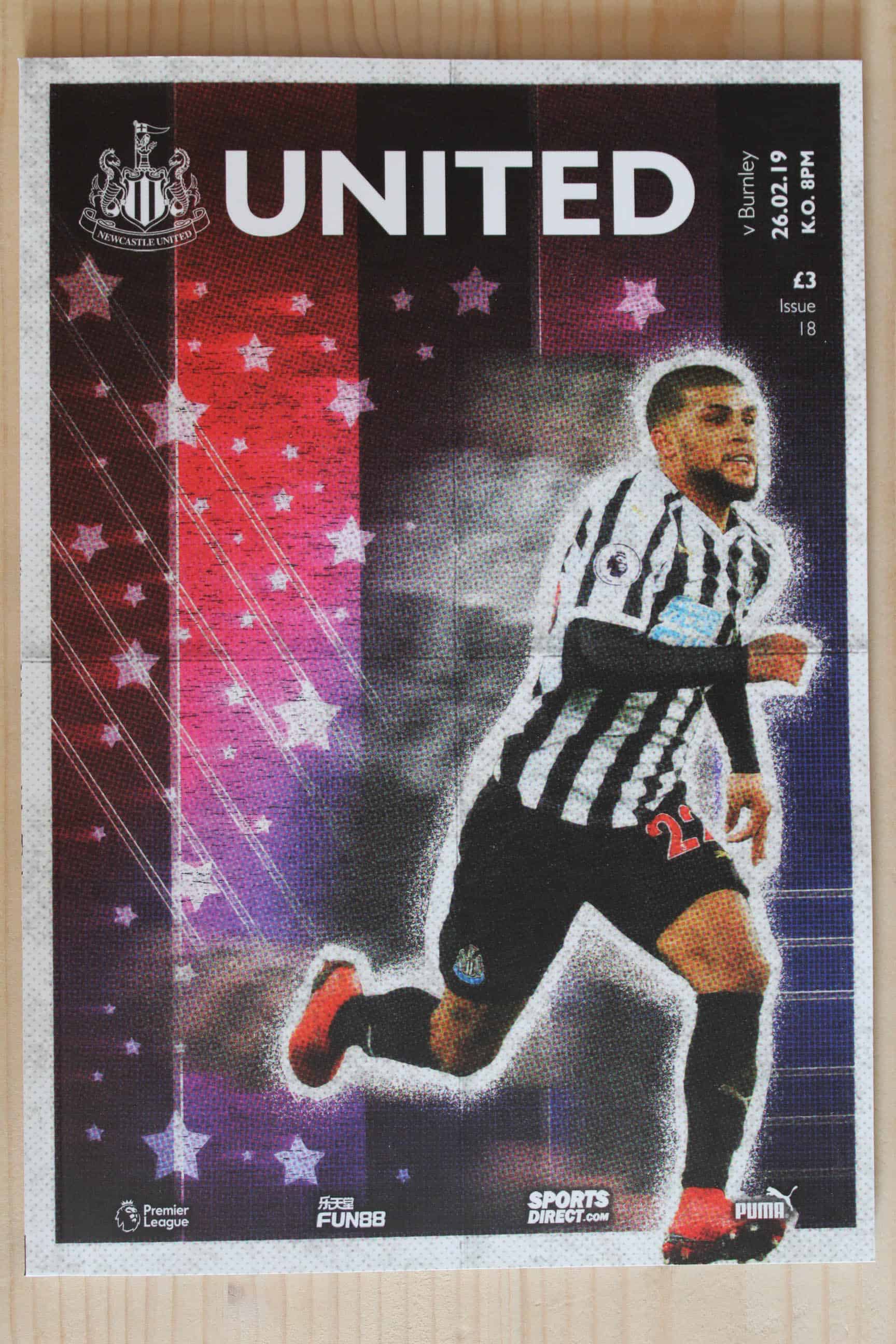 Newcastle United FC v Burnley FC